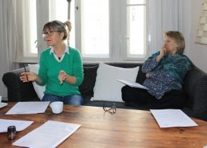 Teilnehmende des Salonnièren-Seminars.