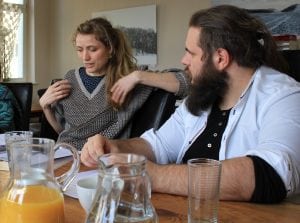Teilnehmende des Salonnièren-Seminars.