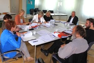 Auslese am Morgen: Zwei Stunden brüteten die Juroren über der finalen Auswahl